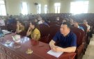 Xã Khuyến Nông, tổ chức hội nghị lập hồ sơ sức khỏe điện tử cho nhân dân trên địa bàn toàn xã.