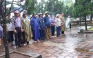 Xã Khuyến Nông tổ chức tổ chức viếng đài tưởng niệm liệt sỹ và thắp nến tri ân  nhân dịp ngày thương binh liệt sỹ 27 tháng 7 
